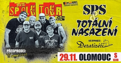 Totální nasazení & SPS - POPRVÝ SPOLU TOUR 2024 - Olomouc