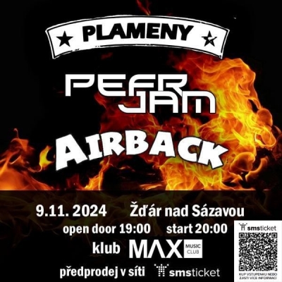 Plameny & Pefr Jam & Airback - Žďár nad Sázavou 2024