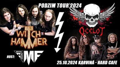 OCELOT & WITCH HAMMER - Podzim Tour 2024 - Karviná