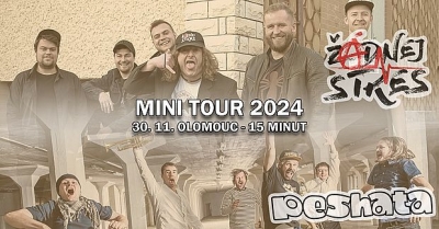 ŽÁDNEJ STRES & PESHATA - Mini Tour 2024 - Olomouc