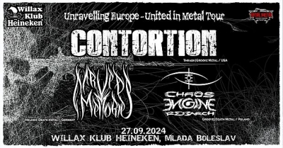 Contortion (USA) - Unravelling Europe United in Metal Tour 2024 - Mladá Boleslav