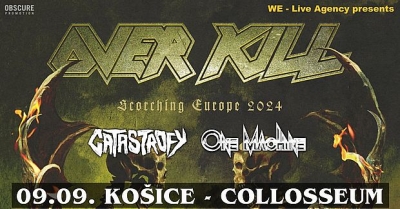 Overkill - Scorching Europe 2024 - Košice