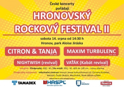 Hronovský Rockový Festival 2021 (vol. 2)