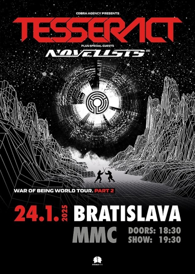 TESSERACT - WAR OF BEING PART II TOUR 2025 - Bratislava