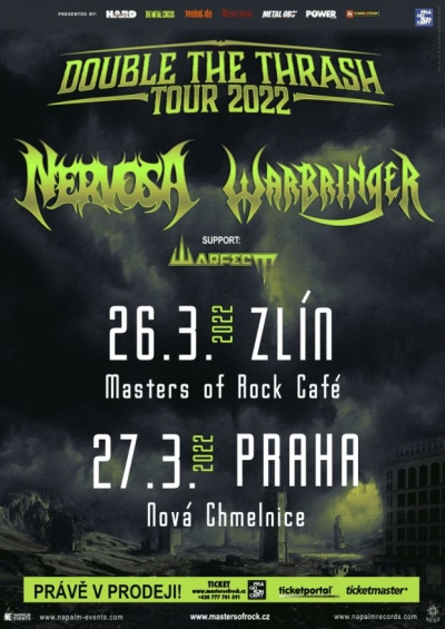 Double The Thrash Tour 2022 (Nervosa + BURNING WITCHES) - Praha