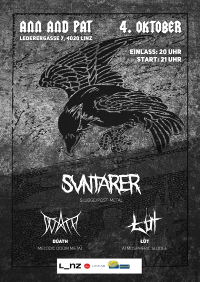 Photophobic Booking Presents: Dúath(AT) / Ł​Ū​T(CZ) / Svntarer(AT)