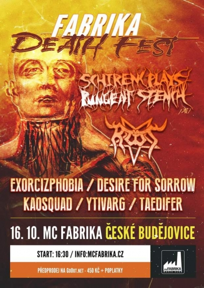 Fabrika Death Fest 2021 / Schirenc Plays Pungent Stench + Root a další