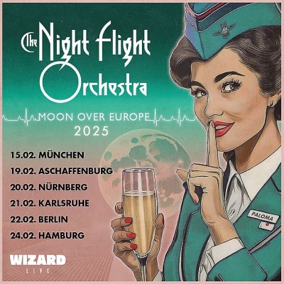 The Night Flight Orchestra - Moon Over Europe Tour 2025 - Mnichov