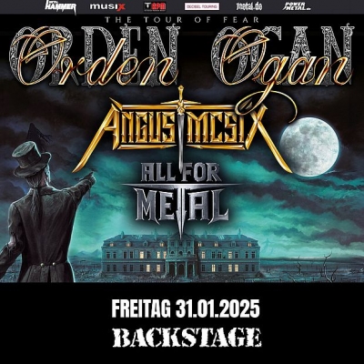 ORDEN OGAN - THE TOUR OF FEAR 2025 - Mnichov