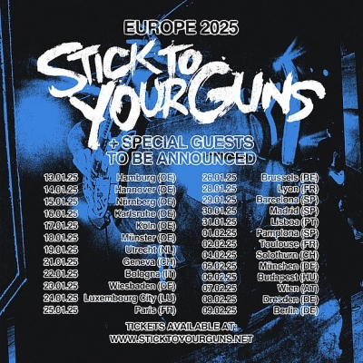 Stick To Your Guns - Mnichov 2025