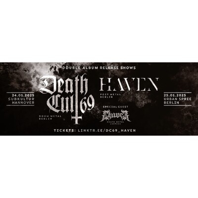 HAVEN + DEATH CULT 69 | Double Album release show BERLIN