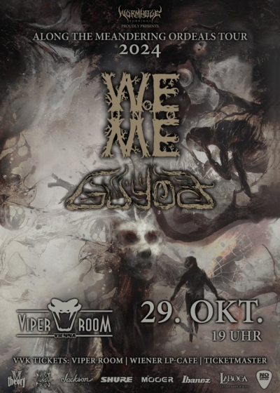 Woe Unto Me - Along The Meandering Ordeals Tour 2024 - Vídeň