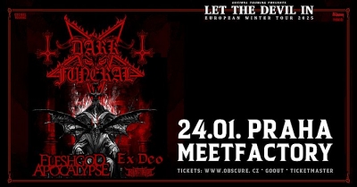 Dark Funeral - LET THE DEVIL IN European Winter Tour 2025 - Praha