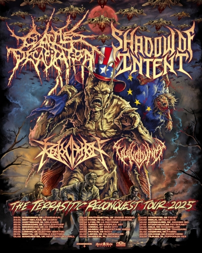 Cattle Decapitation & Shadow Of Intent - THE TERRASITIC RECONQUEST TOUR 2025 - Vídeň