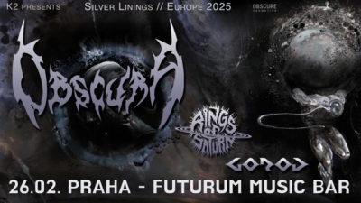 Obscura - Silver Linings European Tour 2025 - Praha