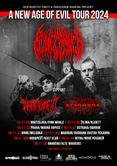 Bonecarver - A NEW AGE OF EVIL TOUR 2024 - Bratislava