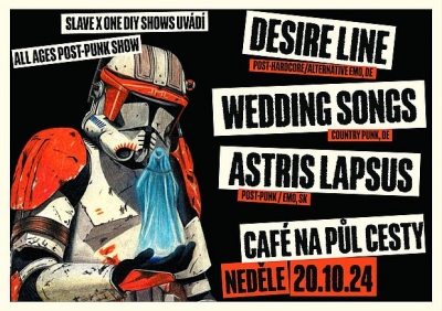 DESIRE LINE & WEDDING SONGS - Praha 2024