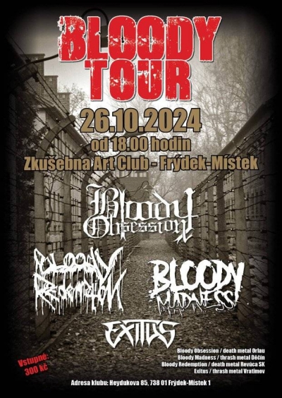 Bloody Tour 2024 - Frýdek-Místek