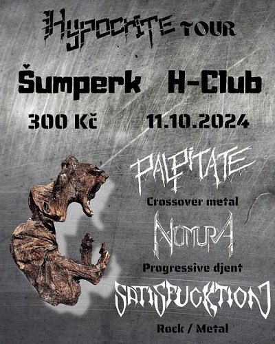 Palpitate | Nomura | Satisfucktion - Hypocrite tour 2024 - Šumperk