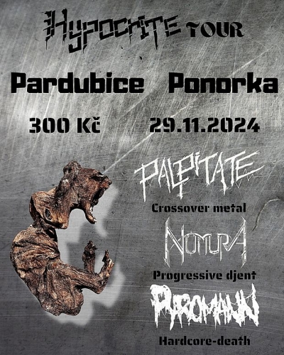 Palpitate | Nomura | Pyromann - Hypocrite tour 2024 - Pardubice