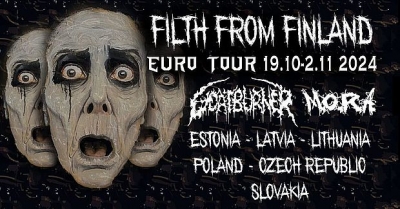 Goatburner & M.O.R.A. - FILTH FROM FINLAND TOUR 2024 - Varšava