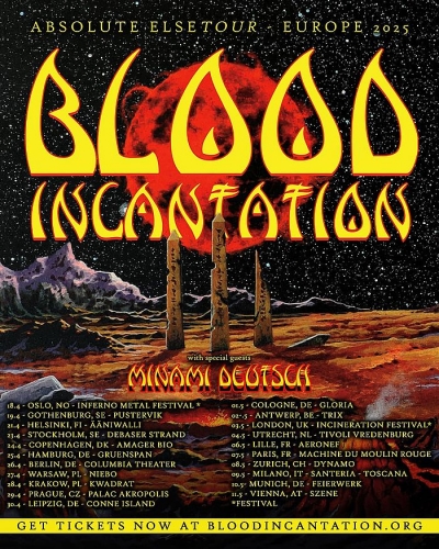 Blood Incantation & Minami Deutsch - Absolute Elsetour Europe 2025 - Berlín