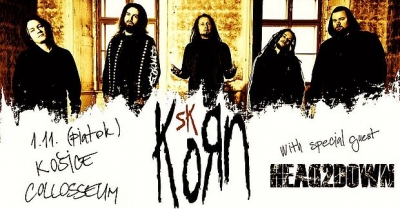 KoRn SK & Head2Down - Košice 2024