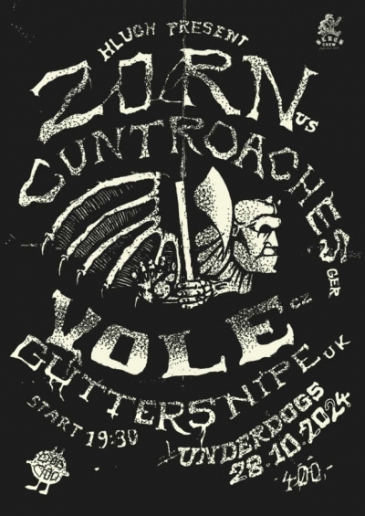 Zorn // Cuntroaches // Guttersnipe // Vole - Praha 2024