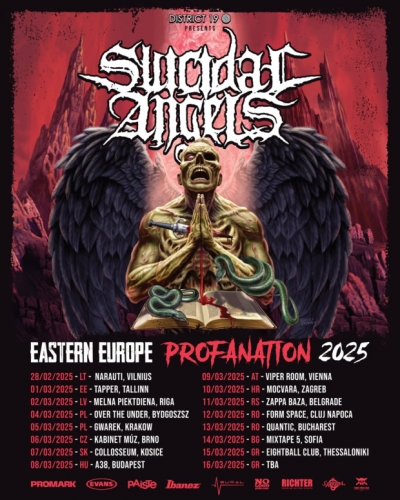 Suicidal Angels - Eastern European Profanation Tour 2025 - Vídeň