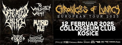 Defeated Sanity - CHRONICLES OF LUNACY EUROPEAN TOUR 2025 - Košice