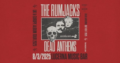 The Rumjacks (AU) - UK & Europe Album Tour 2025 - Praha