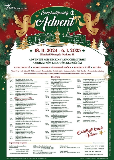 Českobudějovický advent 2024