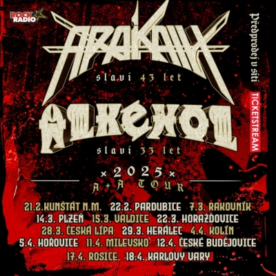 Arakain & Alkehol - A+A Tour 2025 - Hořovice