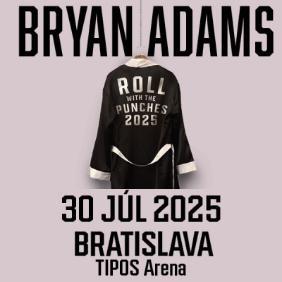 Bryan Adams - Roll With The Punches 2025 - Bratislava