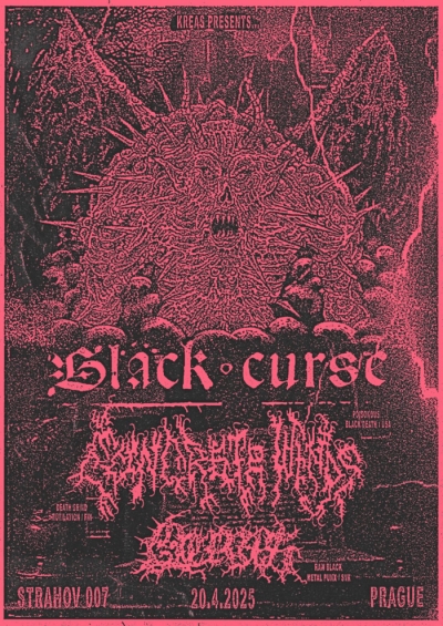 BLACK CURSE & CONCRETE WINDS - Praha 2025