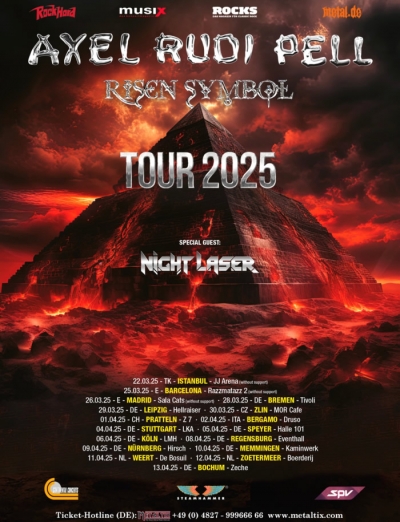 Axel Rudi Pell - Risen Symbol Tour 2025 - Zlín