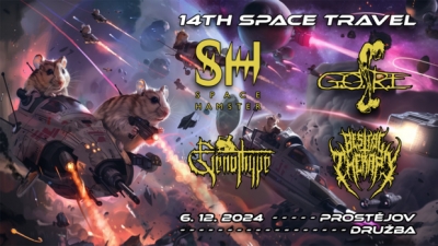 14TH SPACE TRAVEL - SPACE HAMSTER + G.O.R.E. + BESTIAL THERAPY + GENOTHYPE