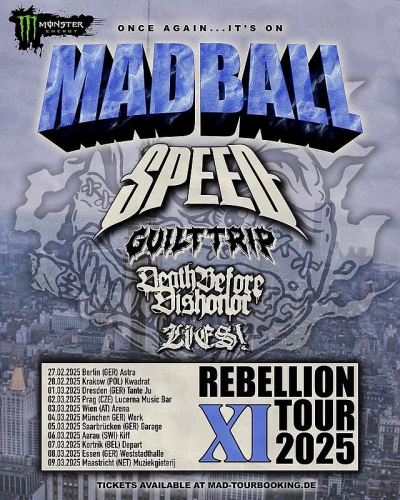 Madball - Rebellion Tour 2025 - Praha