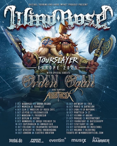 Wind Rose - TOURSLAYER EUROPE 2025 - Mnichov