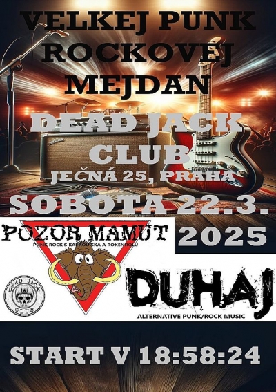 Velkej punk/rockovej mejdan 2025