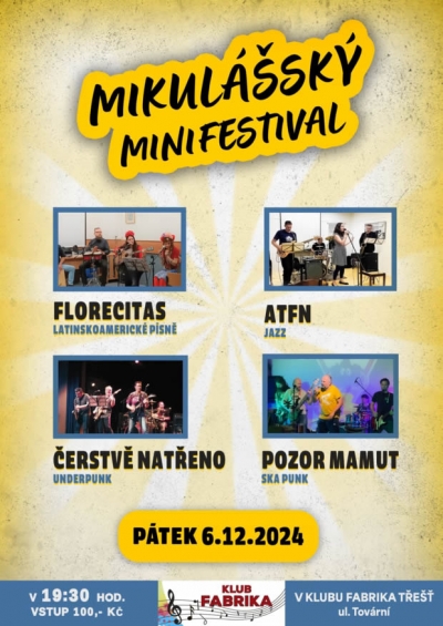 Mikulášský minifestival v Třešti 2024