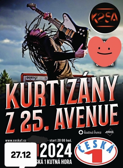 Kurtizány z 25. Avenue - Kutná Hora 2024