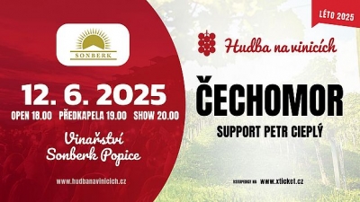 Hudba na vinicích 2025 - Popice - Čechomor