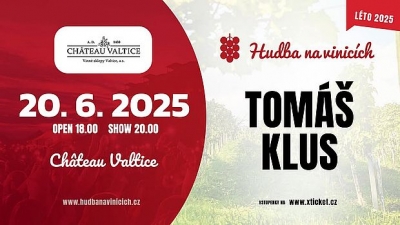 Hudba na vinicích 2025 - Valtice - Tomáš Klus