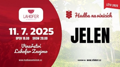 Hudba na vinicích 2025 - Dobšice - Jelen