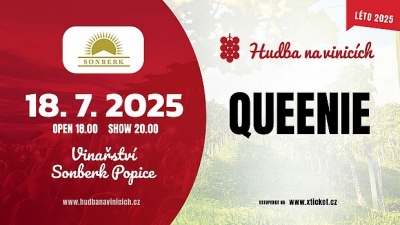 Hudba na vinicích 2025 - Popice - Queenie