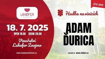 Hudba na vinicích 2025 - Dobšice - Adam Ďurica