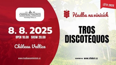 Hudba na vinicích 2025 - Valtice - Tros Discotequos