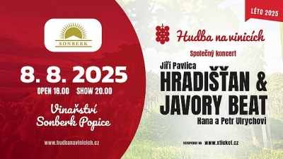 Hudba na vinicích 2025 - Popice - Hradišťan a Javory Beat