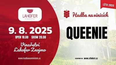 Hudba na vinicích 2025 - Dobšice - Queenie